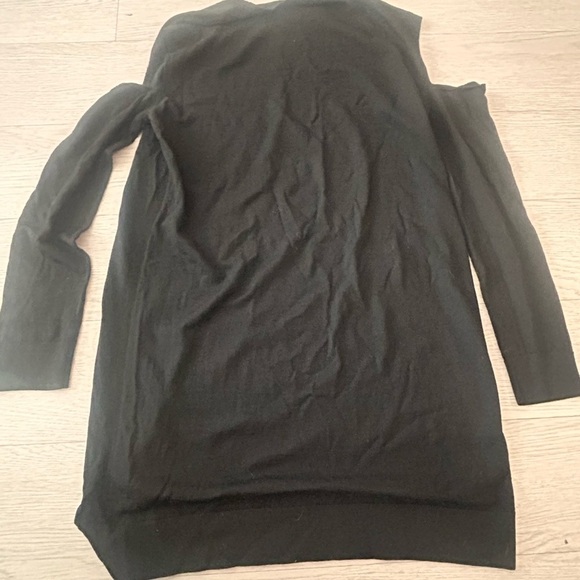 All saints Elion Jumper Cold Shoulder Wool Dress Size L - Picture 4 of 5